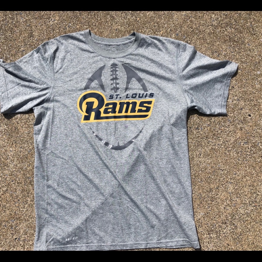 Nike NFL St Louis Rams Football Mens T-Shirt